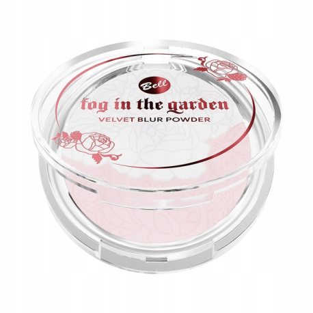 BELL X FOG IN THE GARDEN POWDER BLURUJĄCY PUDER 7G 01 CREAM&STRAWBERRY