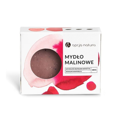 OPCJA NATURA MYDŁO MALINA 100G