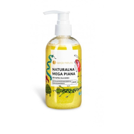 OPCJA NATURA PŁ/KĄP DLA DZIECI NATURALNA MEGA PIANA 250ML