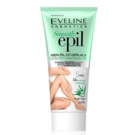 EVELINE SMOOTH EPIL KREM ŻEL DO DEPILACJI Z EFEKTEM CHŁODZĄCYM 175ML