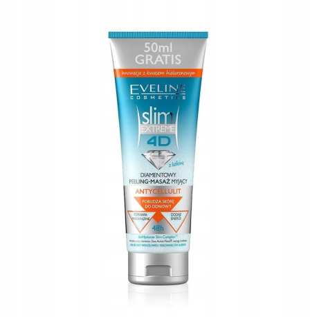 EVELINE SLIM EX.4D D.PEELING-MASAŻ 250ML