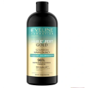 EVELINE HAIR EXPERT GOLD SZAMPON DO WŁOSÓW 400ML NAWILŻAJĄCY Z KWASEM HIALURONOWYM