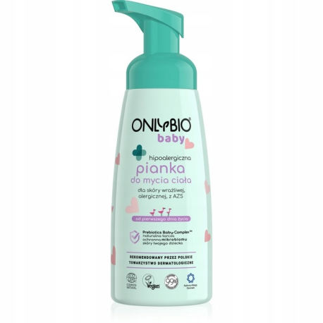 ONLY BIO BABY PIANKA DO CIAŁA OD 1 ROKU ZYCIA 300ML