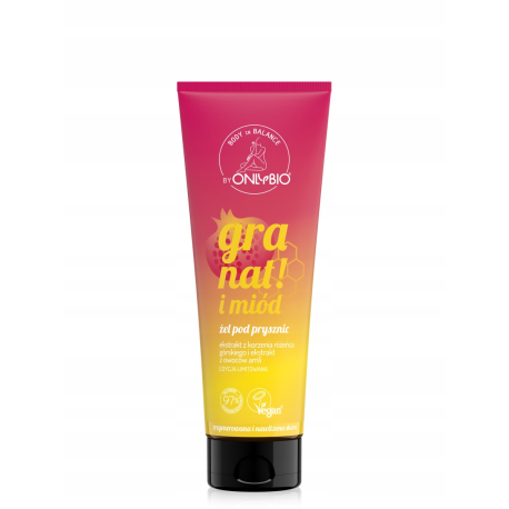 ONLY BIO BODY IN BALANCE ŻEL/PR 200ML GRANAT I MIÓD LIMITED EDITION