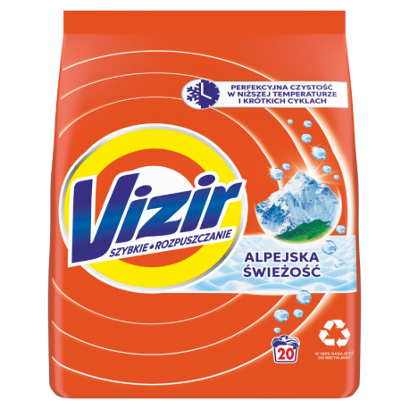 VIZIR PROSZ 1.1KG (20) ALPINE ŚW