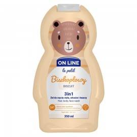 ON LINE ŻEL MYJ /C/WŁ/TW 350ML BISZ