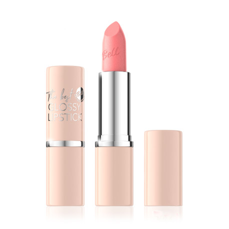 BELL THE BEST GLOSSY LIPSTICK POMADKA DO UST 02 PEACHY