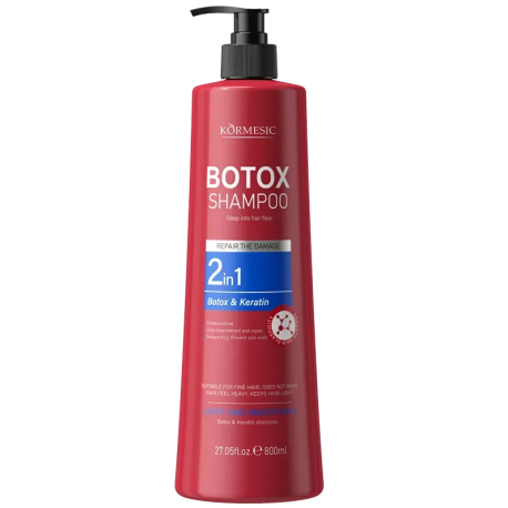 KORMESIC SZ/WŁ 800ML BOTOX KERATIN 2IN1 RED