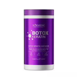 KORMESIC MASKA DO WŁOSÓW 1000ML BOTOX KERATIN FIOLETOWA KERATYNOWA