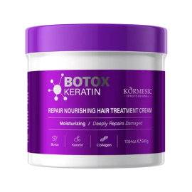 KORMESIC MASKA DO WŁOSÓW 500G KERATIN REPAIR NOURISHING FIOLETOWA
