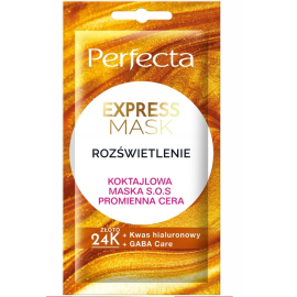 PERFECTA EXPRESS MASK MASECZKA DO TWARZY 8ML ROZŚWIETLENIE