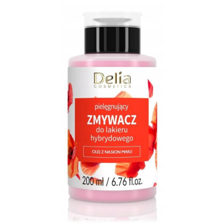 DELIA ZMYWACZ D.PAZNOKCI 200ML PIELĘGNUJĄCY HYBRYDA