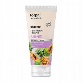 TOŁPA ENZYME EMALIOWANA ODŻYWKA DO WŁOSÓW SHINE ODŻYWIENIE + BLASK 3 ENZYMY 200ML KRÓTKA DATA MARZEC