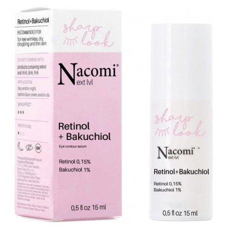 NACOMI NEXT LEVEL SERUM P/OCZY PRZECIWZMARSZCZKOWE 15ML