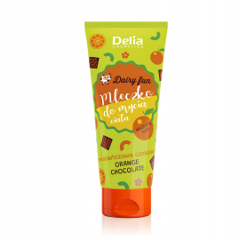 DELIA DAIRY FUN BAL/C 200ML ORANGE CHOCOLATE