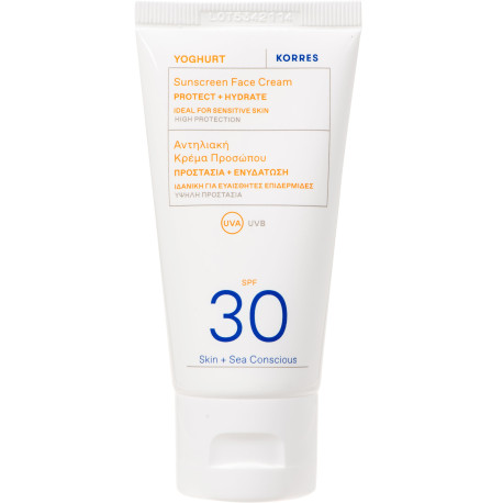 KORRES YOGHURT KREM DO TWARZY 50ML OCHRONNY SPF30