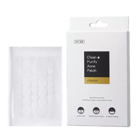 KORMESIC PLASTRY PUNKTOWE/TW A'36 ACNE PATCH-BLACK