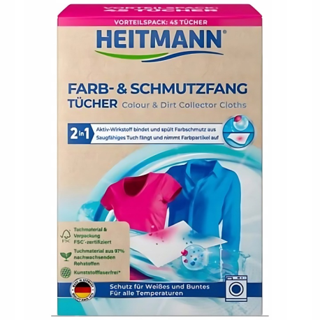 HEITMANN CHUSTECZKI WYŁAPUJĄCE KOLOR A'45 FSC-MIX