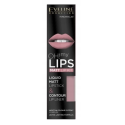EVELINE POMADKA W PŁYNIE OH MY LIPS 4ML +KREDKA DO UST 03 ROSE NUDE