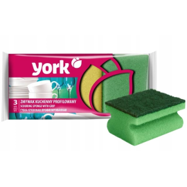 YORK ZMYWAK KUCHENNY PROFILOWANY 3SZT. NY