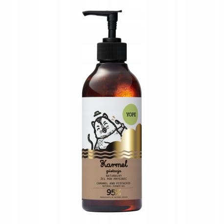 YOPE ŻEL/PR 400ML KARMEL PISTACJA