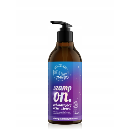 ONLY BIO HAIR IN BALANCE SZ/WŁ 400ML OCHŁADZAJĄCY KOLOR WŁOSÓW