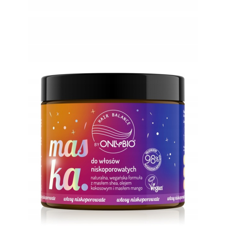 ONLY BIO HAIR IN BALANCE MAS/WŁ 400ML NISKOPOROWATYCH