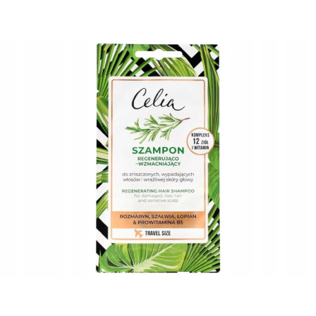 CELIA SZAMPON REGENER. WZMAC. 10ML ZIOŁOWY