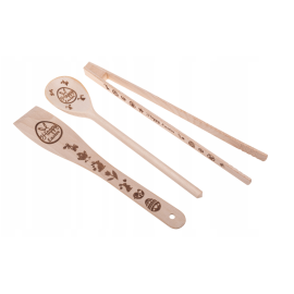 GALICJA ZESTAW ODETTE ŁOPATKA, ŁYŻKA, SZCZYPCE 15688 !