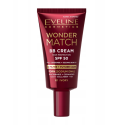 EVELINE WONDER MATCH KREM BB DO TWARZY 30ML SPF50 01 IVORY