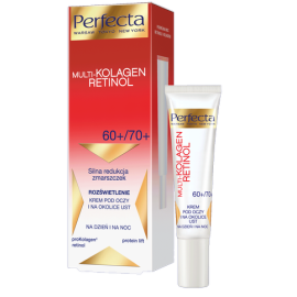 PERFECTA MULTI-KOLAGEN RETINOL KREM POD OCZY I NA OKOLICE UST 60+70+ 15ML