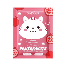 SADOER MASECZKA DO TWARZY W PŁACHCIE POMEGRANATE