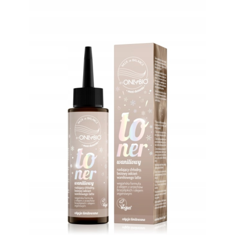 ONLY BIO HAIR IN BALANCE TONER/WŁ 100ML WANILIOWY