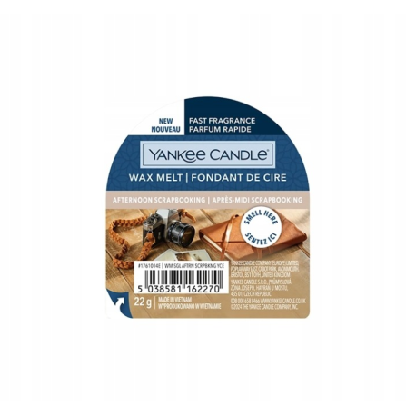 YANKEE CANDLE WOSK 22G AFTERNOON SCRAPBOOKING