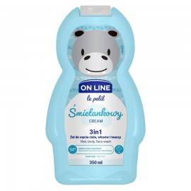 ON LINE LE PETIT ŻEL 3W1 DLA DZIECI 350ML ŚMIETANKOWY KRÓTKA DATA CZERWIEC