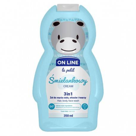 ON LINE ŻEL MYJ /C/WŁ/TW 350ML ŚMIE