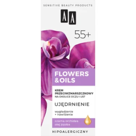 AA FLOWERS & OILS KREM POD OCZY 50ML 55+ KRÓTKA DATA MAJ