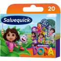 SALVEQUICK PLASTRY DLA DZIECI 20SZTUK KIDS DORA