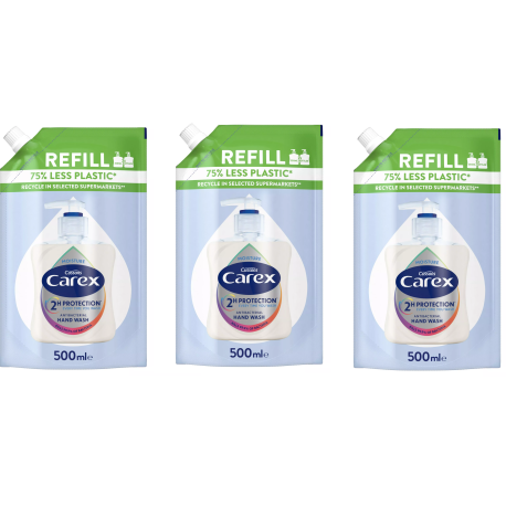 CAREX MYD/PŁ ZAPAS 500ML MOISTURE PL.