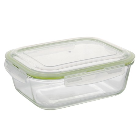 FLORINA POJEMNIK DO ŻYWNOŚCI SZKLANY PROSTOKĄTNY FRIGO 2,26L PCB4