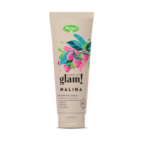 NATUR GLAM! BAL/C 250ML MALINA