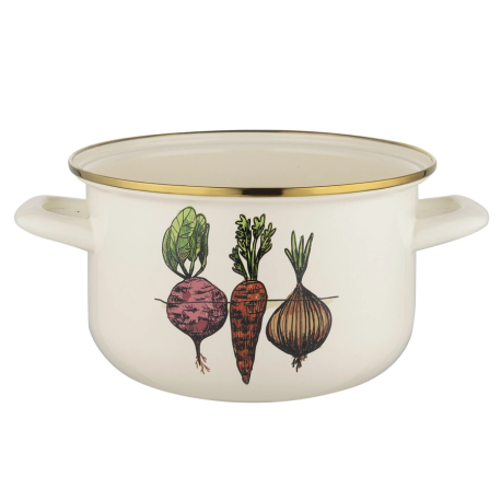 FLORINA GARNEK EMALIOWANY WARZYWKA 22CM 6L