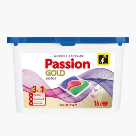 PASSION GOLD KAPS/PRA 16SZT KOLOR
