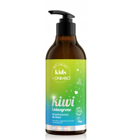 ONLYBIO BODY IN BALANCE KIDS ŻEL/PR 400ML KIWI