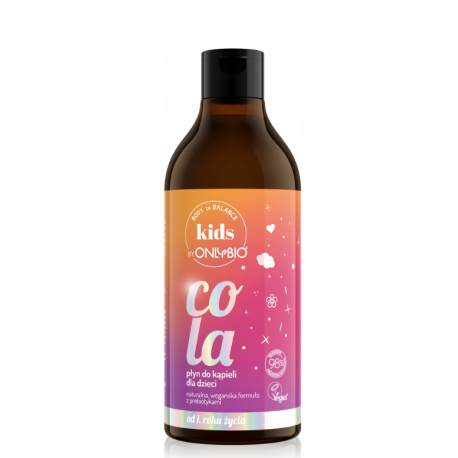 ONLYBIO BODY IN BALANCE KIDS PŁ/KĄP 500ML COLA