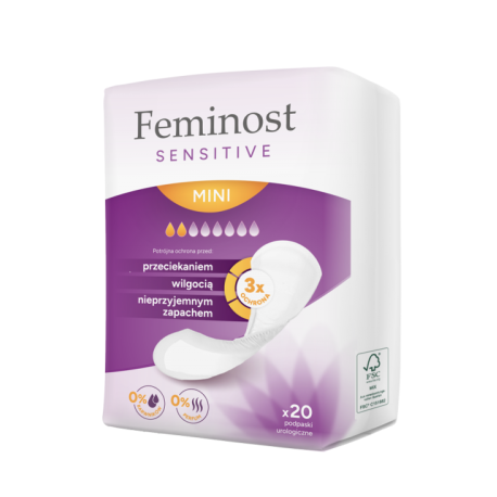 FEMINOST PODPASKI 20SZT SENSITIVE MINI PODPASKI UROLOGICZNE