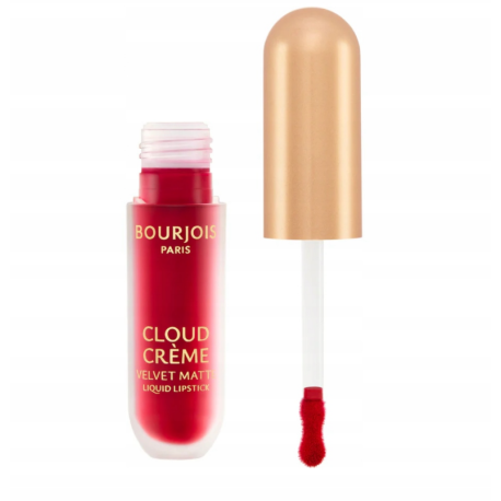 BOURJOIS CLOUD CREME VELVET MATTE POMADKA DO UST 3ML 08 CHERIE CHERRY