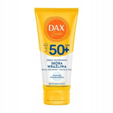 DAX SUN KR/TW 50ML OCHRONNY SKÓRA WRAŻLIWA SPF50+