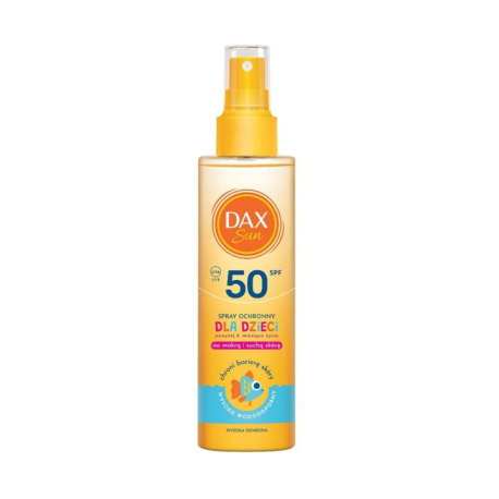DAX SUN SPR/OPAL 150ML NA MOKRĘ I SUCHĄ SKÓRE DLA DZIECI SPF50