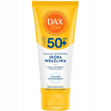 DAX SUN EMUL/C 100ML OCHRONNA SKÓRA WRAŻLIWA SPF50